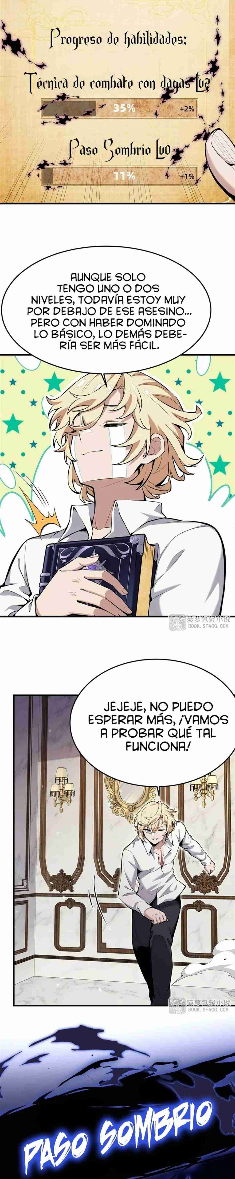 El villano rubio de la novela de la protagonista quiere ser feliz Capítulo 14 - Página 17 en español