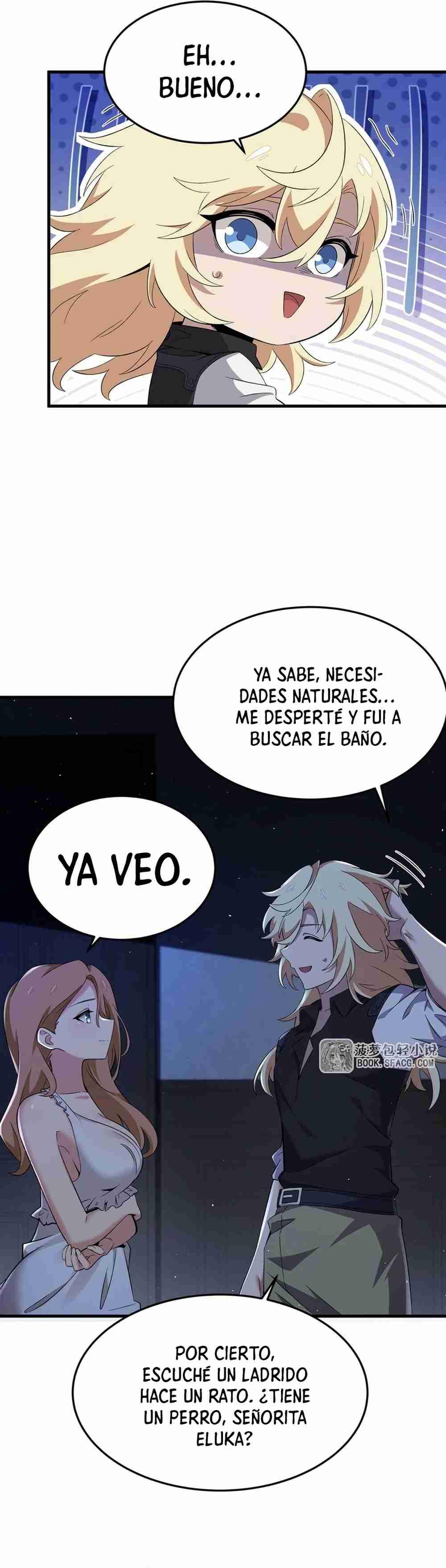 El villano rubio de la novela de la protagonista quiere ser feliz Capítulo 28 - Página 5 en español