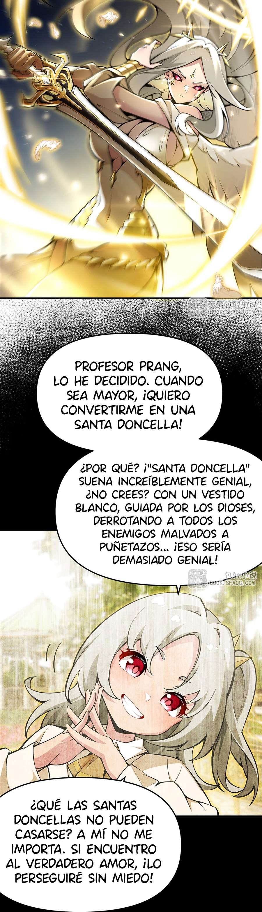 El villano rubio de la novela de la protagonista quiere ser feliz Capítulo 67 - Página 3 en español