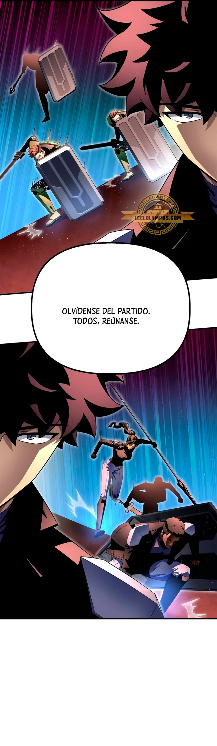 Campo de Batalla Super Humano Capítulo 107 - Página 37 en español