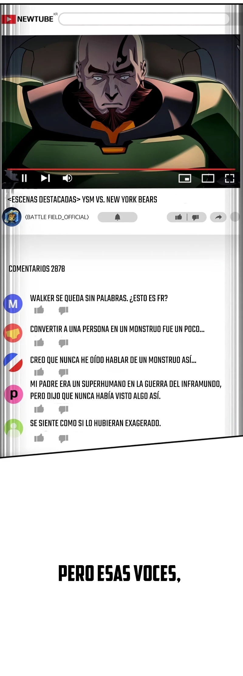 Campo de Batalla Super Humano Capítulo 108 - Página 19 en español