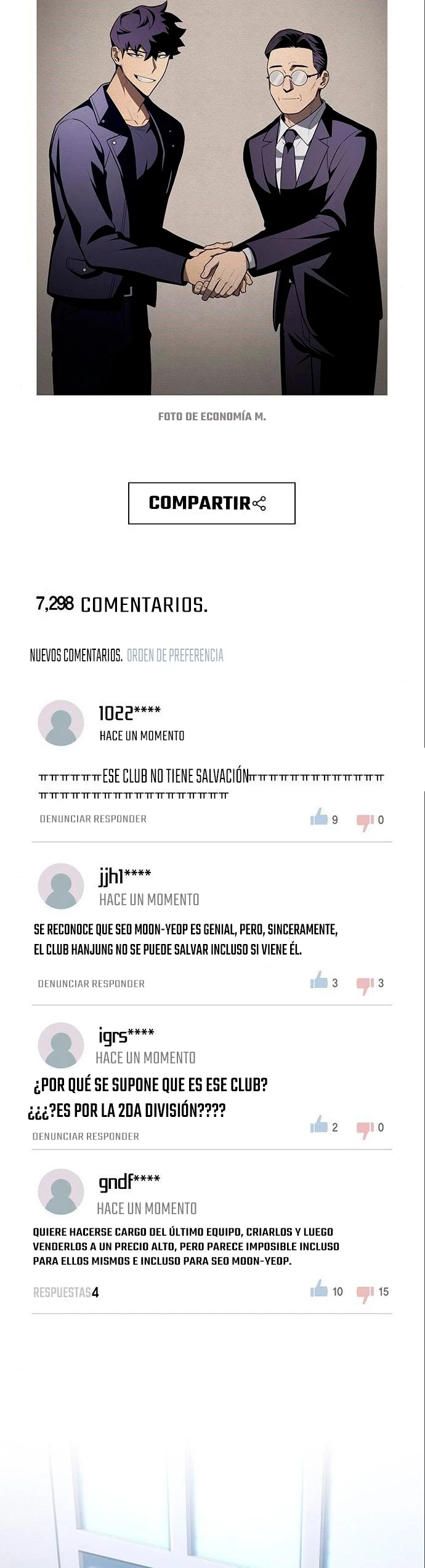 Campo de Batalla Super Humano Capítulo 20 - Página 40 en español