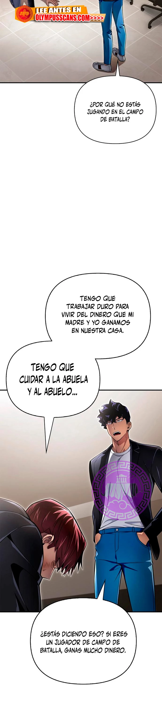 Campo de Batalla Super Humano Capítulo 50 - Página 55 en español