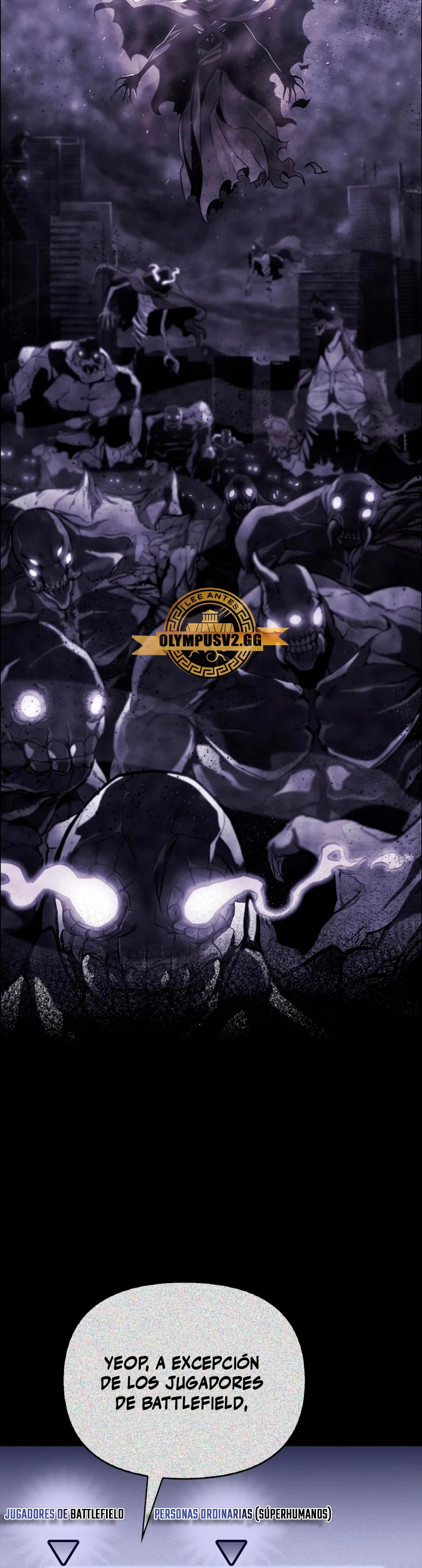 Campo de Batalla Super Humano Capítulo 70 - Página 61 en español