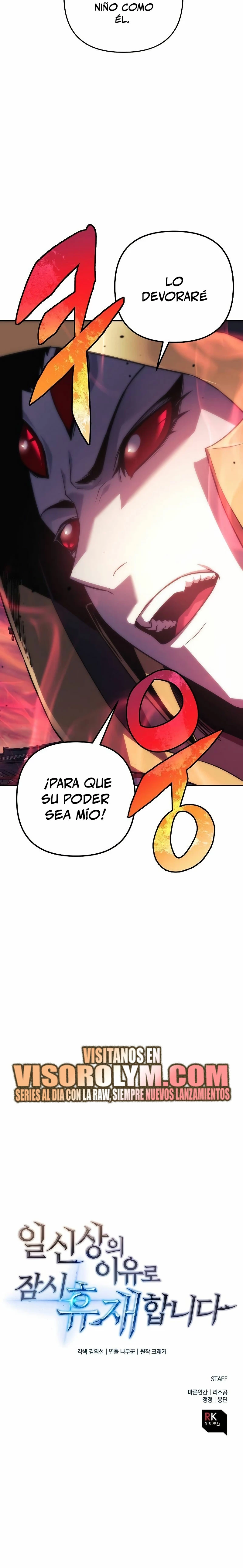 El creador está en hiatus Capítulo 92 - Página 33 en español