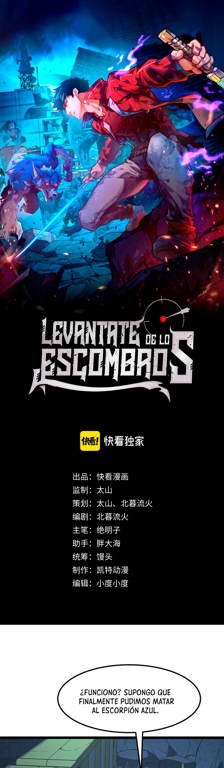 Levantate de los Escombros Capítulo 110 - Página 3 en español