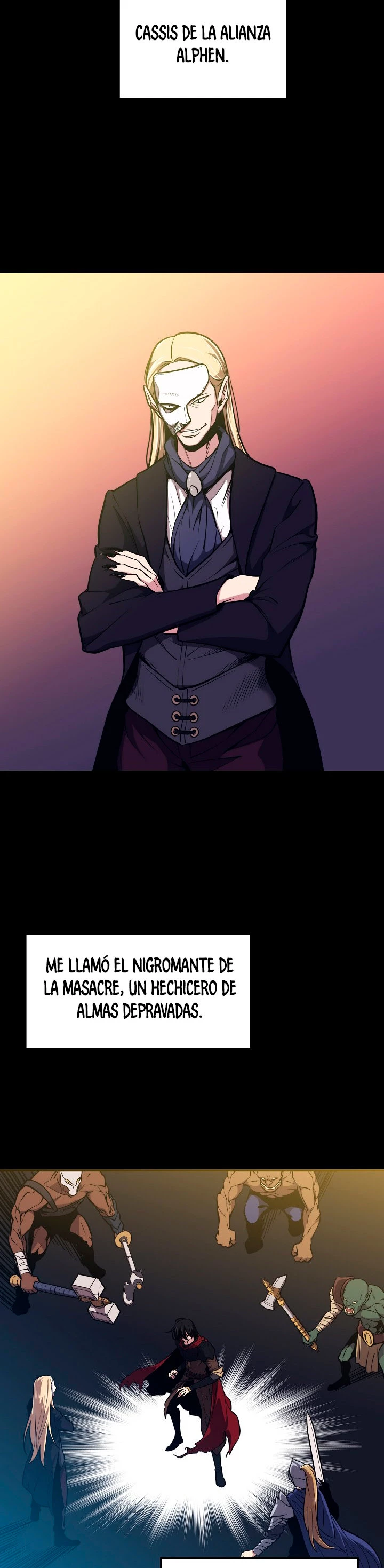 Nigromante de seul Capítulo 4 - Página 35 en español