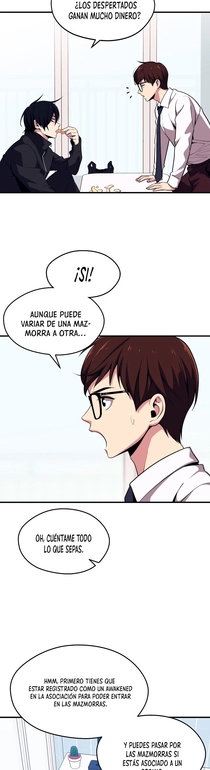 Nigromante de seul Capítulo 5 - Página 38 en español