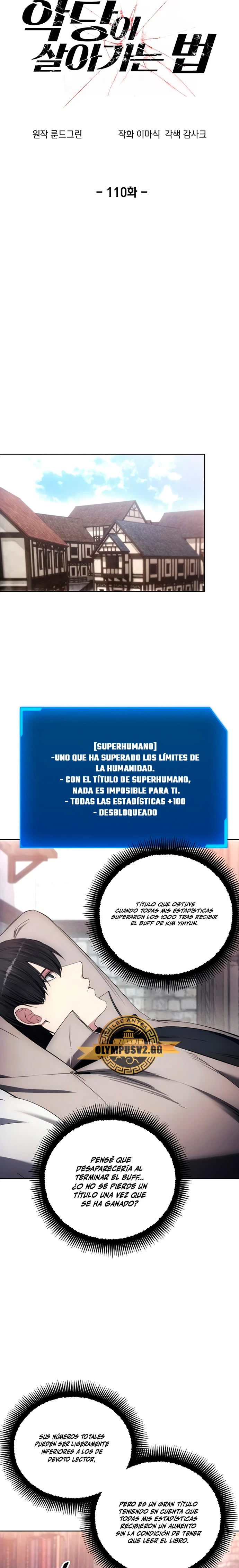 Como vivir  como  un villano Capítulo 110 - Página 5 en español