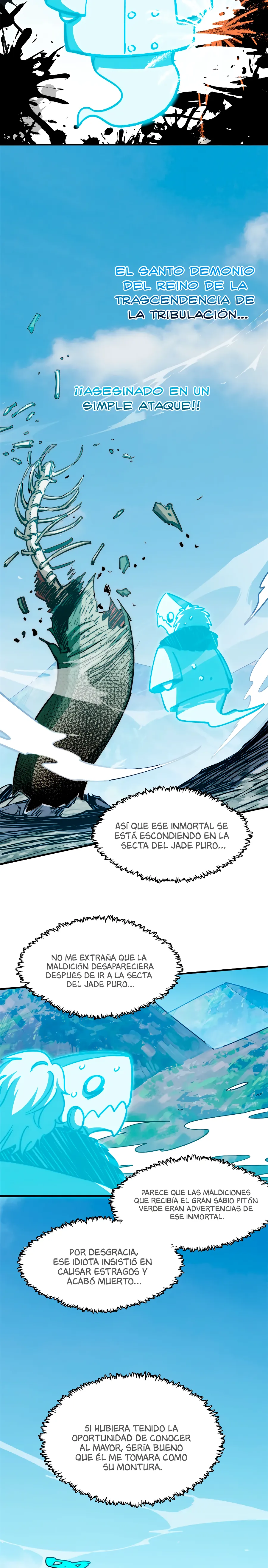 Venganza en la Isla de Espadas y Demonios Capítulo 112 - Página 9 en español