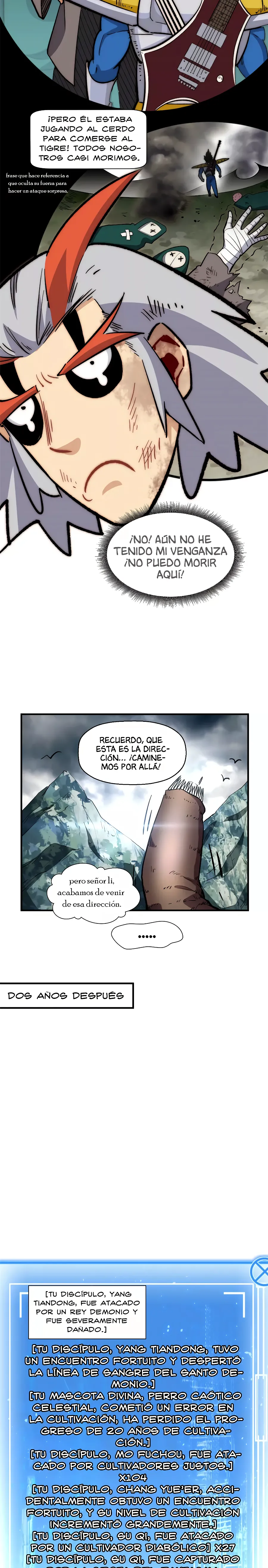 Venganza en la Isla de Espadas y Demonios Capítulo 60 - Página 4 en español