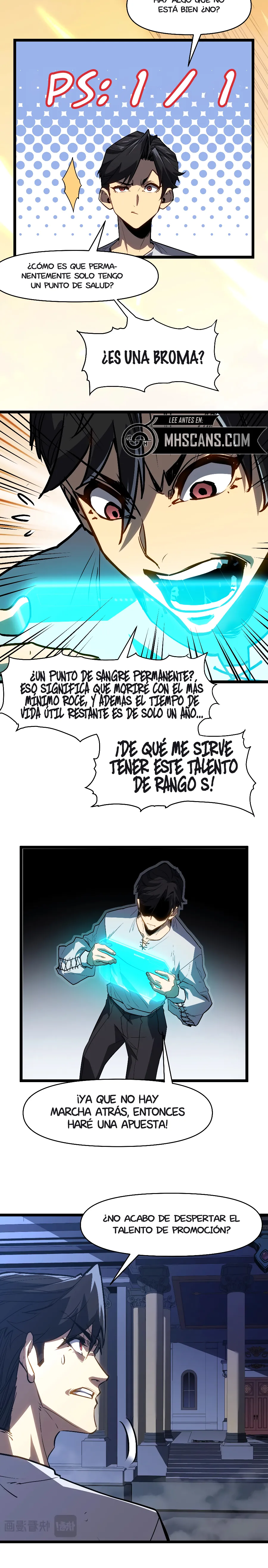 Invencible a un GOLPE de Morir Capítulo 1 - Página 20 en español