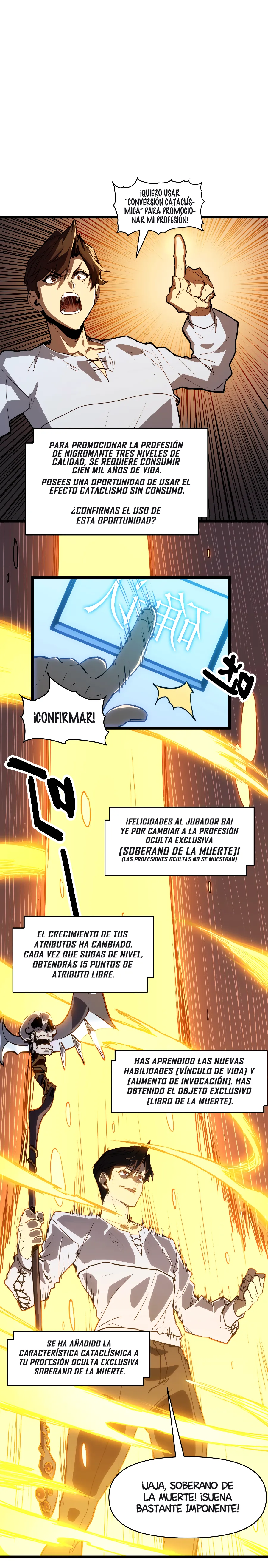 Invencible a un GOLPE de Morir Capítulo 1 - Página 21 en español