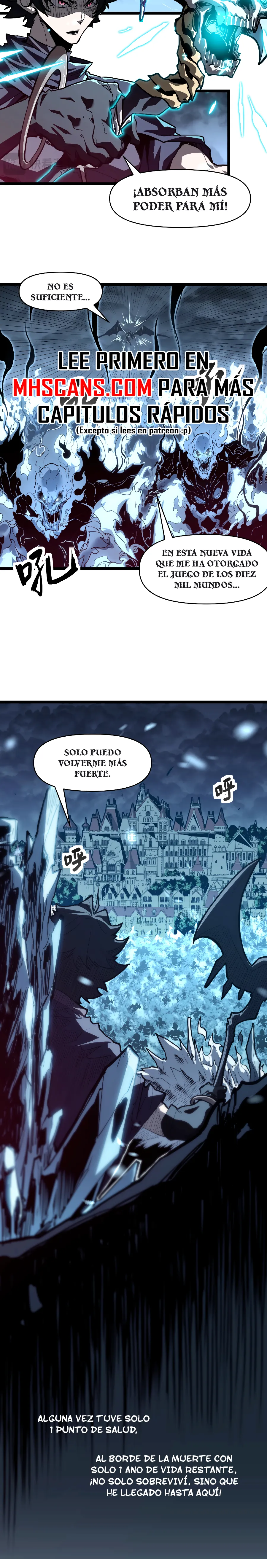 Invencible a un GOLPE de Morir Capítulo 1 - Página 4 en español