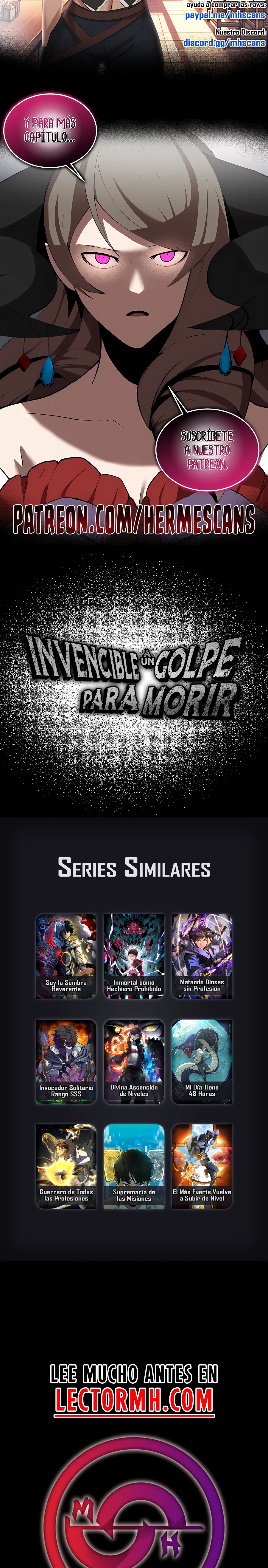 Invencible a un GOLPE de Morir Capítulo 13 - Página 22 en español