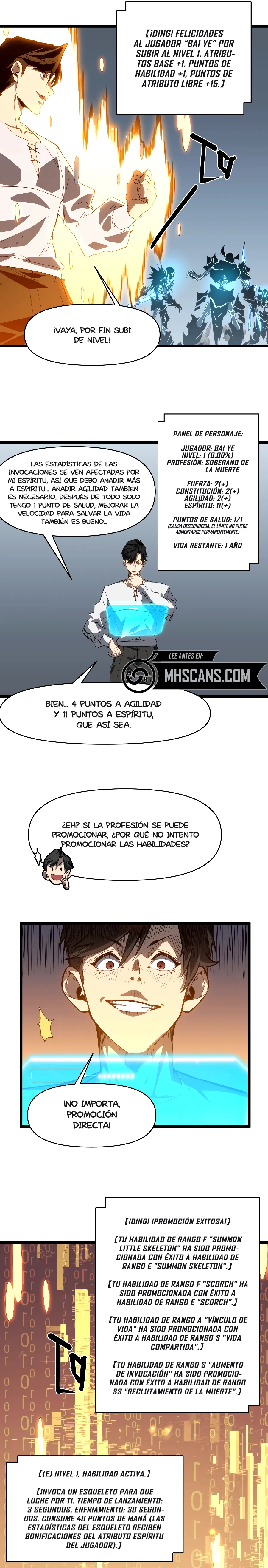 Invencible a un GOLPE de Morir Capítulo 2 - Página 13 en español