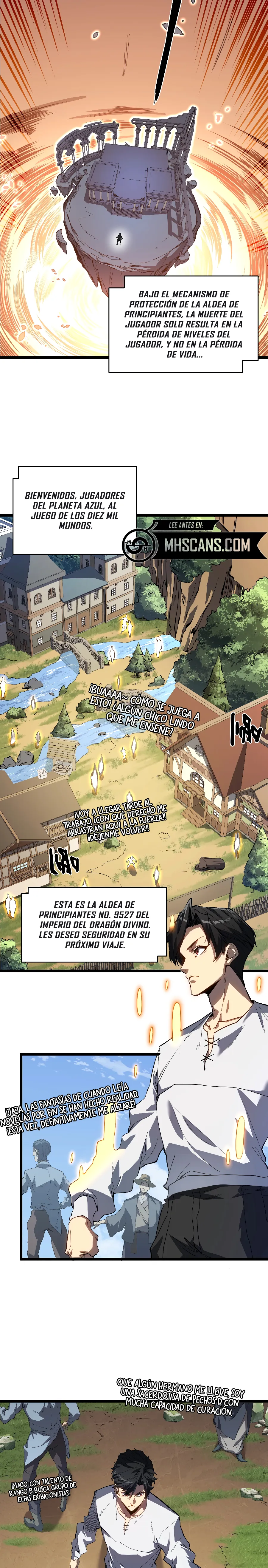 Invencible a un GOLPE de Morir Capítulo 2 - Página 3 en español