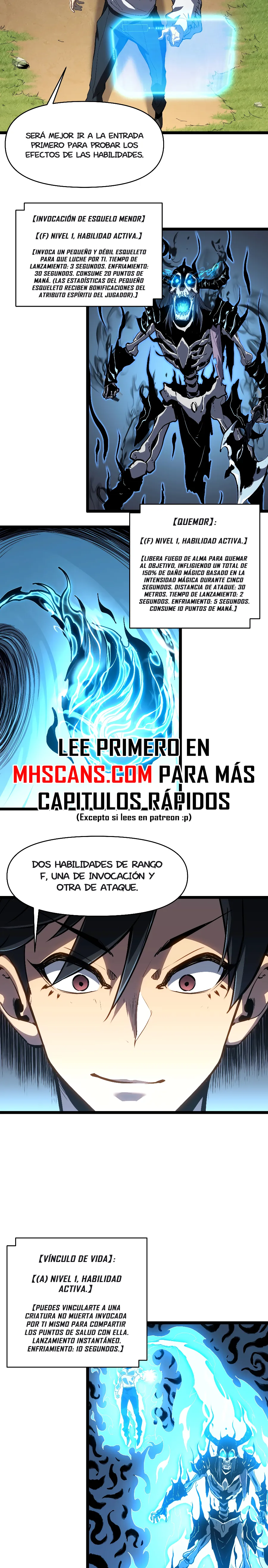 Invencible a un GOLPE de Morir Capítulo 2 - Página 4 en español