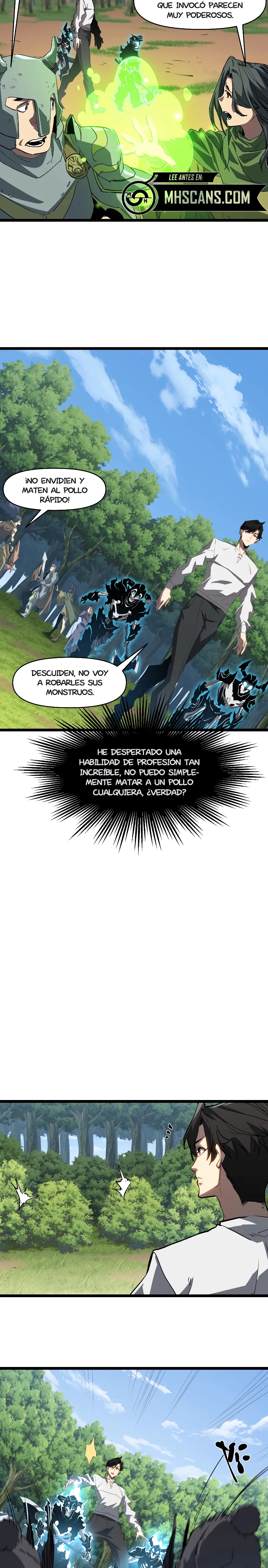 Invencible a un GOLPE de Morir Capítulo 2 - Página 9 en español