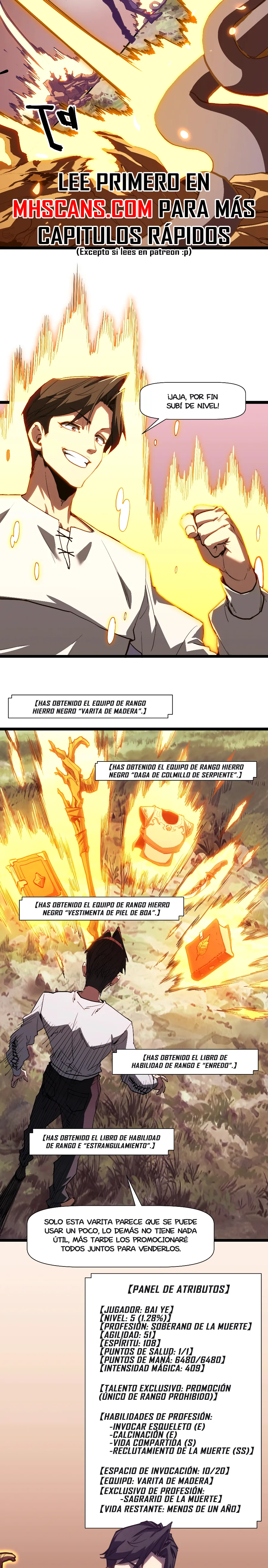 Invencible a un GOLPE de Morir Capítulo 3 - Página 10 en español