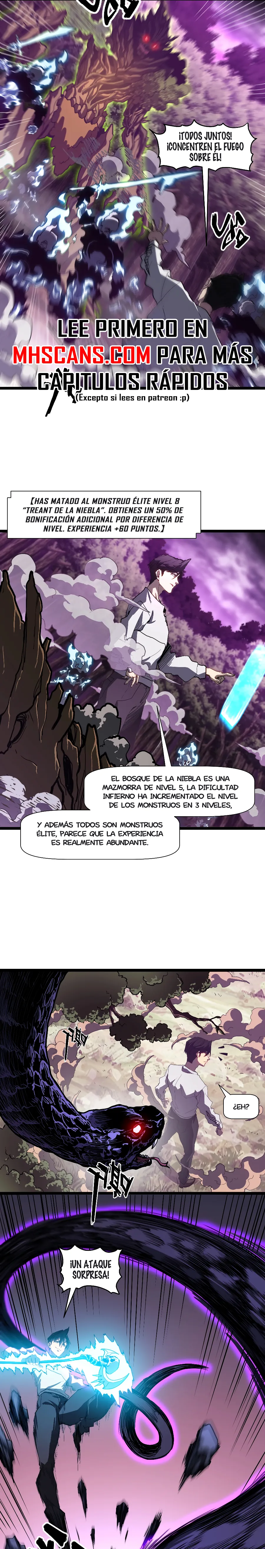 Invencible a un GOLPE de Morir Capítulo 3 - Página 5 en español