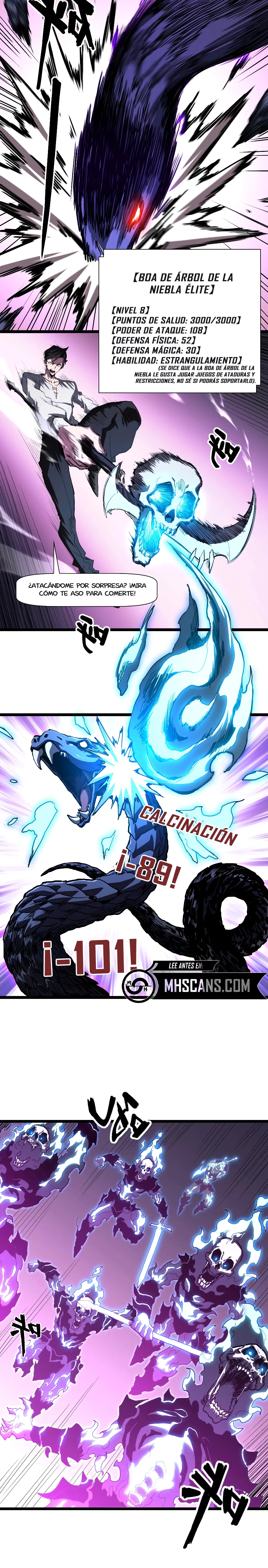 Invencible a un GOLPE de Morir Capítulo 3 - Página 6 en español