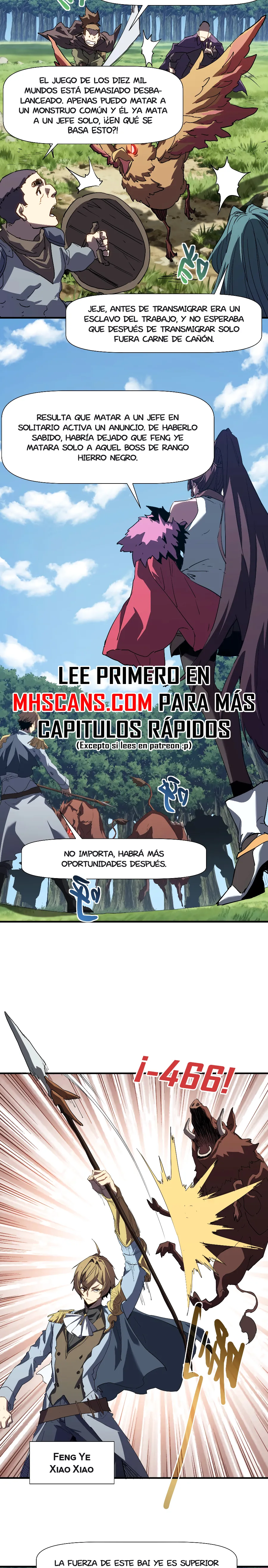 Invencible a un GOLPE de Morir Capítulo 4 - Página 5 en español