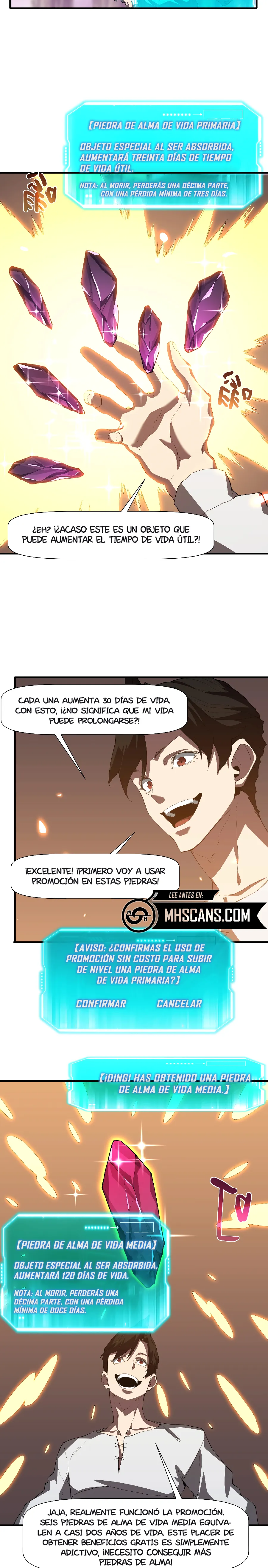Invencible a un GOLPE de Morir Capítulo 4 - Página 8 en español