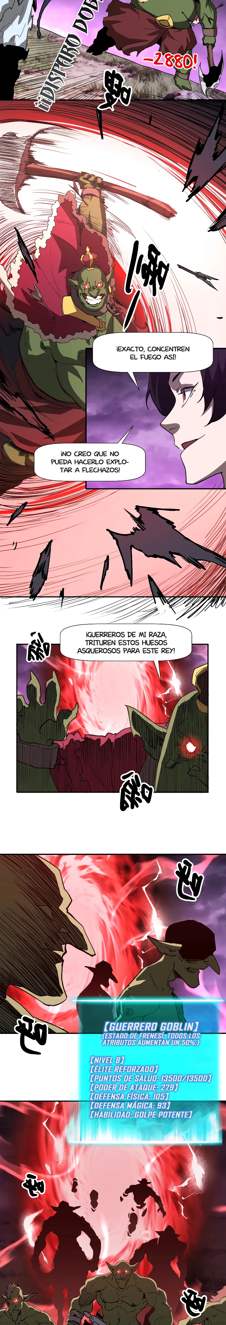 Invencible a un GOLPE de Morir Capítulo 5 - Página 15 en español