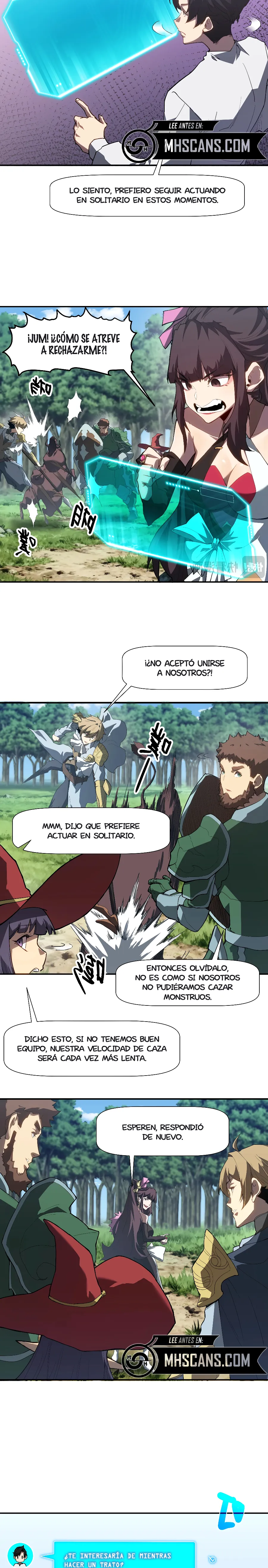Invencible a un GOLPE de Morir Capítulo 5 - Página 4 en español