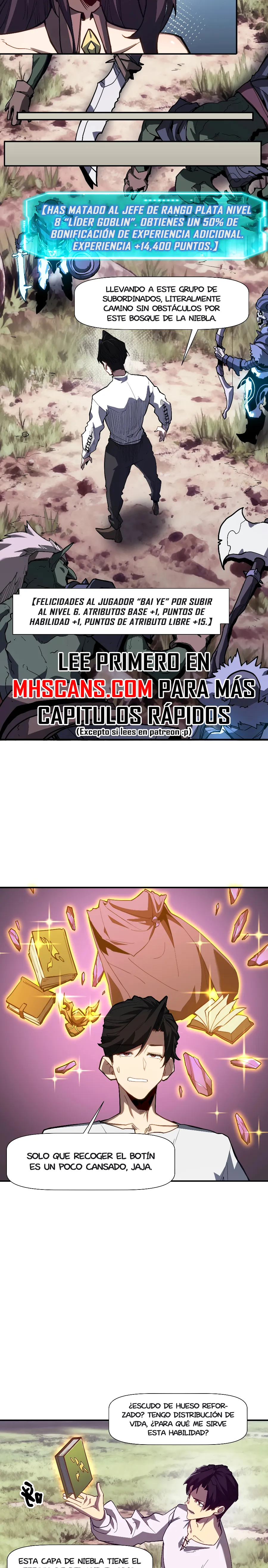 Invencible a un GOLPE de Morir Capítulo 5 - Página 9 en español