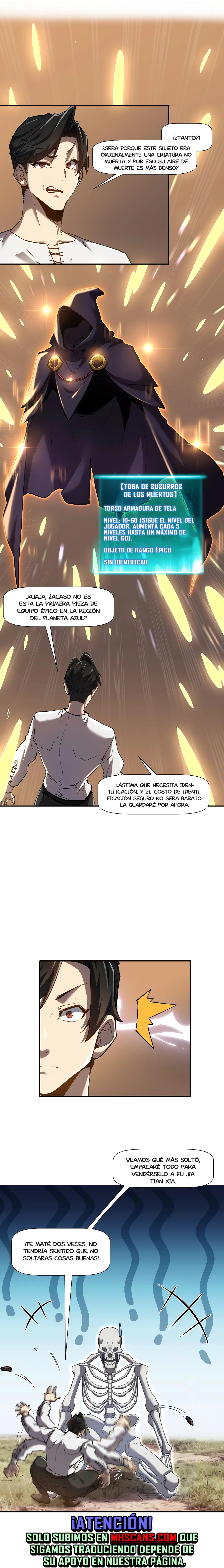 Invencible a un GOLPE de Morir Capítulo 8 - Página 4 en español