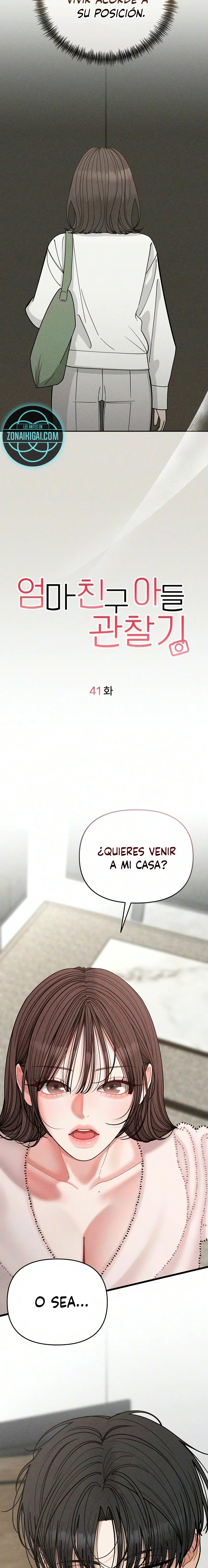Observando al hijo de la amiga de mi mamá Capítulo 41 - Página 14 en español