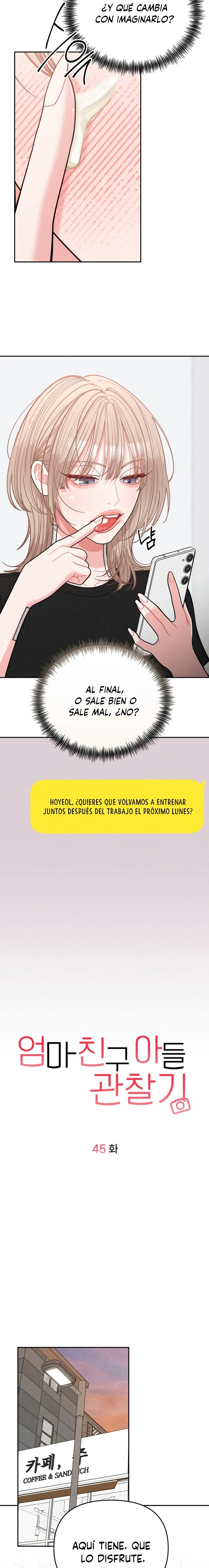 Observando al hijo de la amiga de mi mamá Capítulo 45 - Página 7 en español