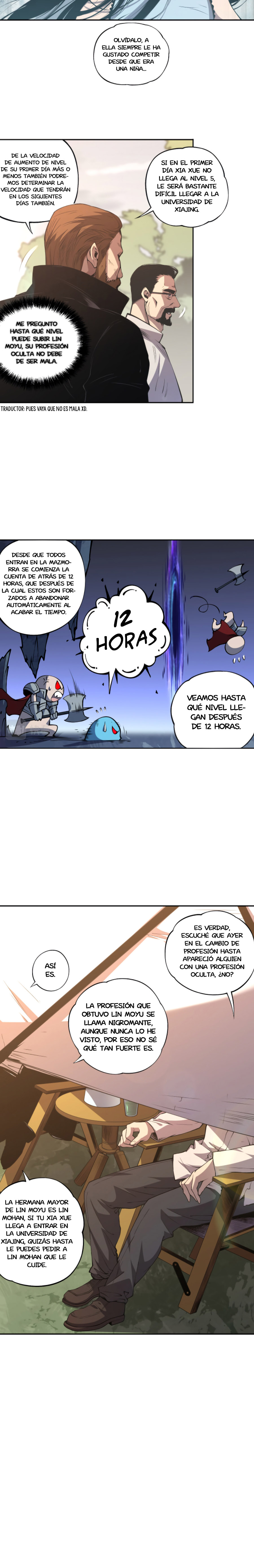 ¡Nigromante! Yo soy la catástrofe Capítulo 2 - Página 14 en español