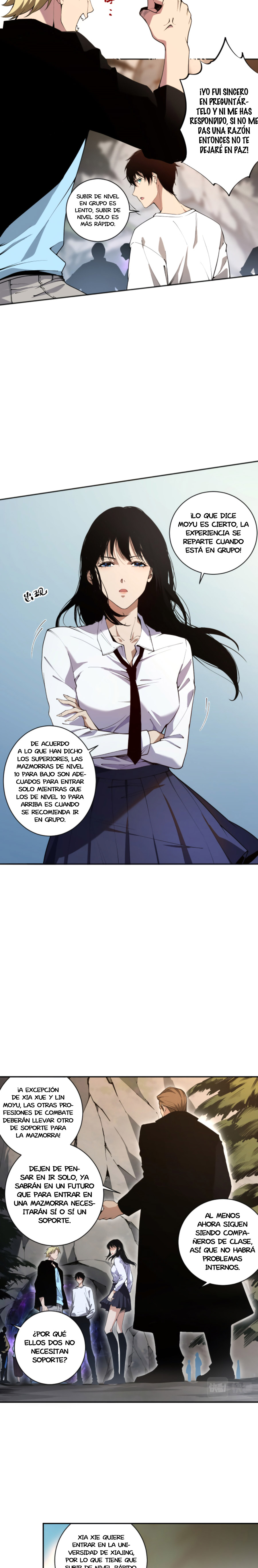 ¡Nigromante! Yo soy la catástrofe Capítulo 2 - Página 4 en español