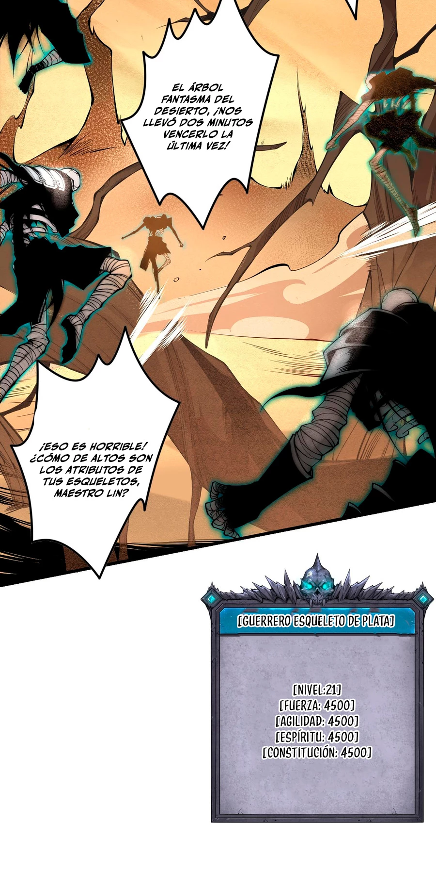 ¡Nigromante! Yo soy la catástrofe Capítulo 29 - Página 42 en español