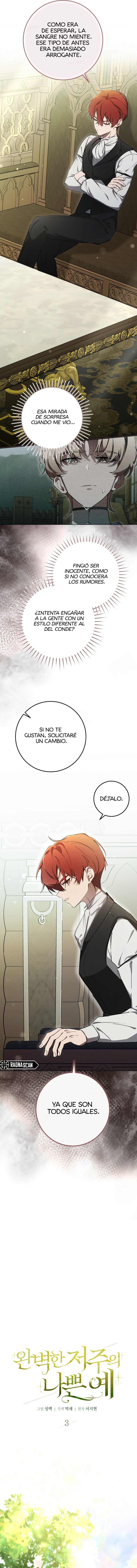 Un ejemplo perfecto de una maldición que salió mal. Capítulo 3 - Página 3 en español