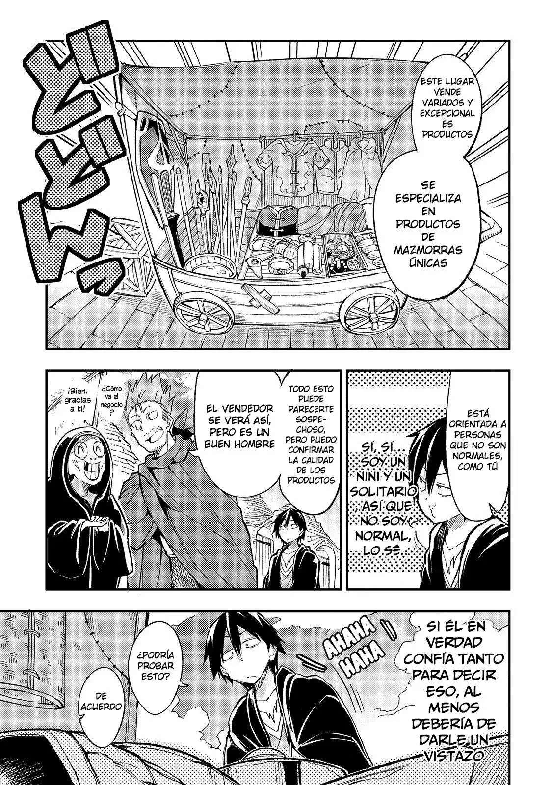 Hitoribocchi no Isekai Kouryaku Capítulo 21 - Página 4 en español