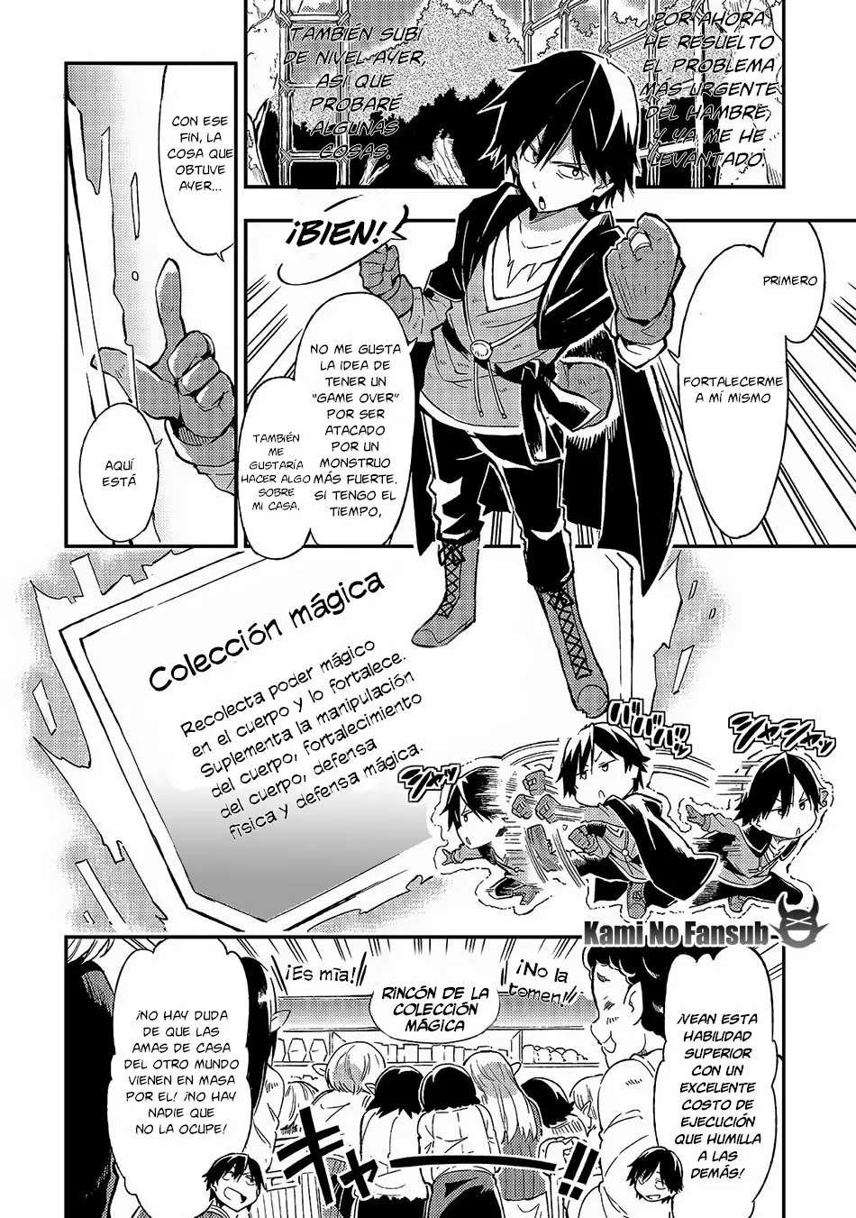 Hitoribocchi no Isekai Kouryaku Capítulo 4 - Página 5 en español