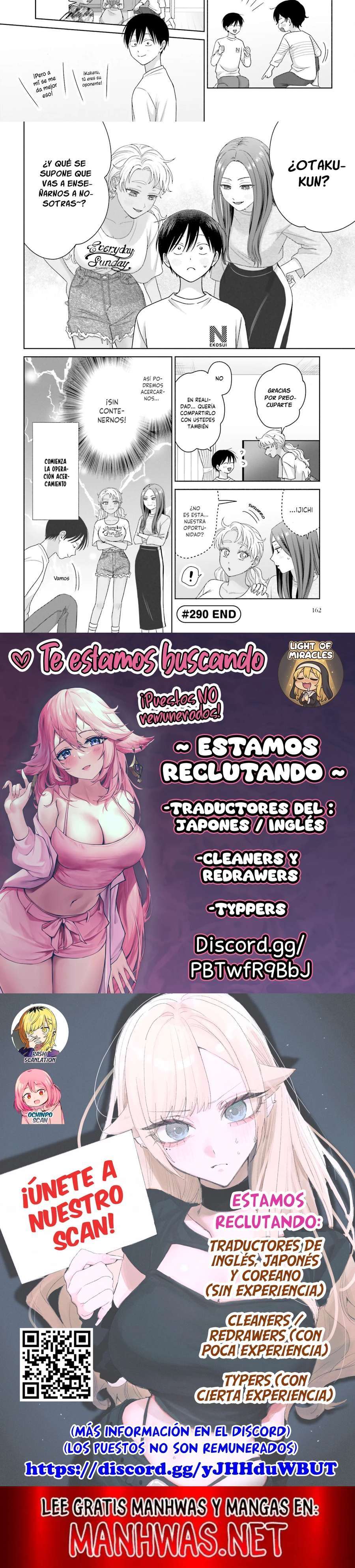 Otaku ni Yasashii Gyaru wa Inai!? Capítulo 290 - Página 3 en español