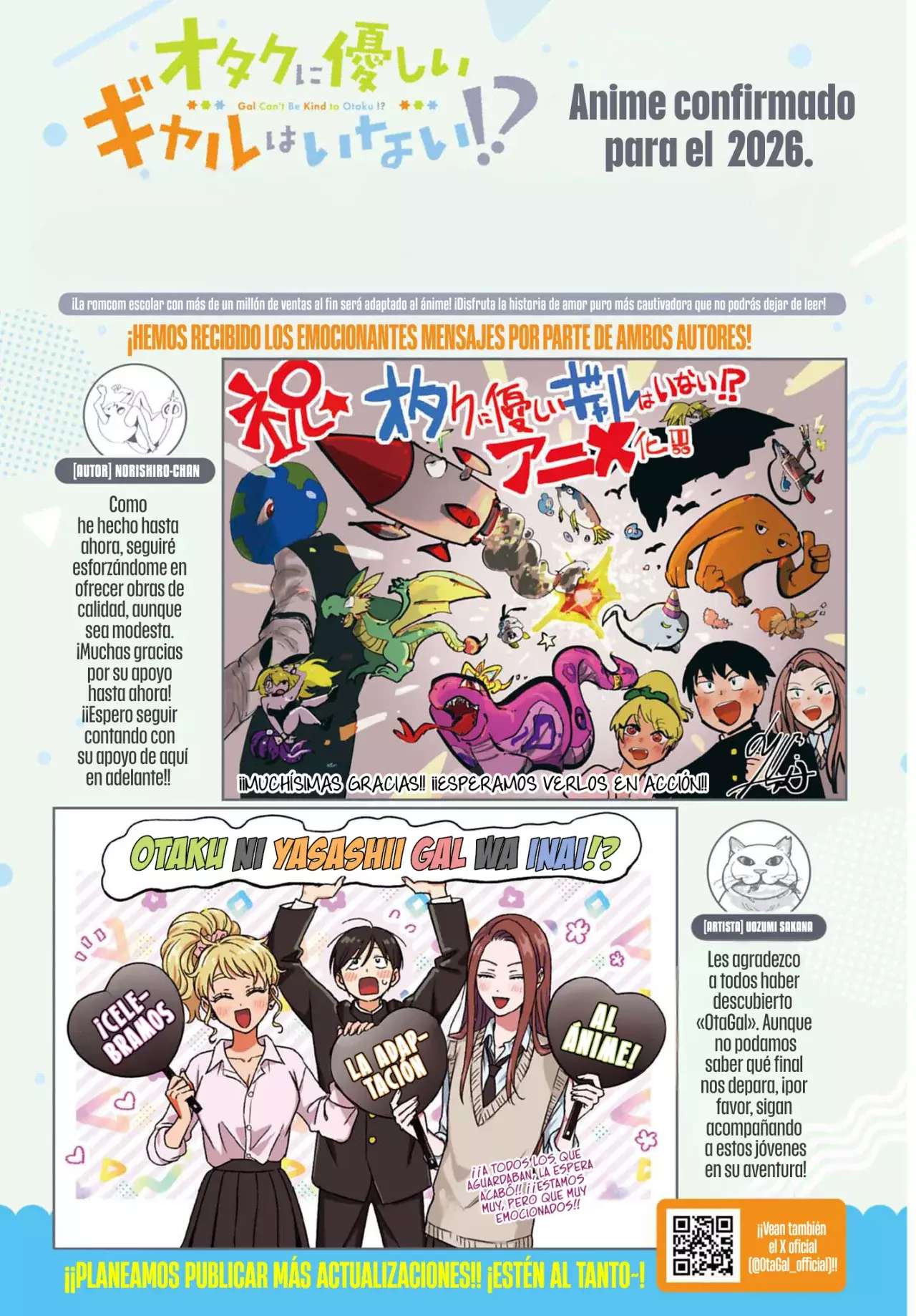 Otaku ni Yasashii Gyaru wa Inai!? Capítulo 313 - Página 5 en español