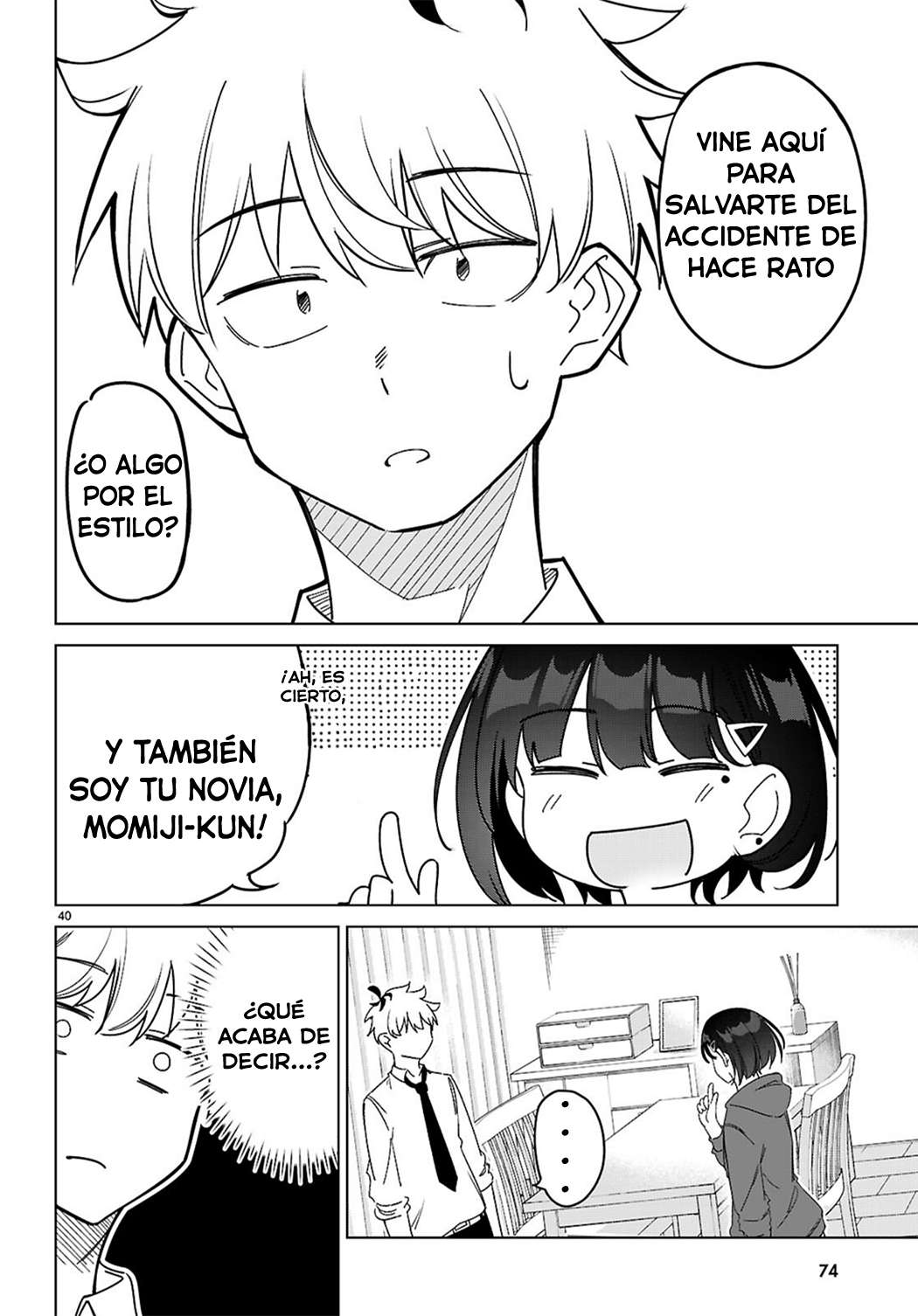 Yo del multiverso, ¿puedo enamorarme? Capítulo 1 - Página 44 en español