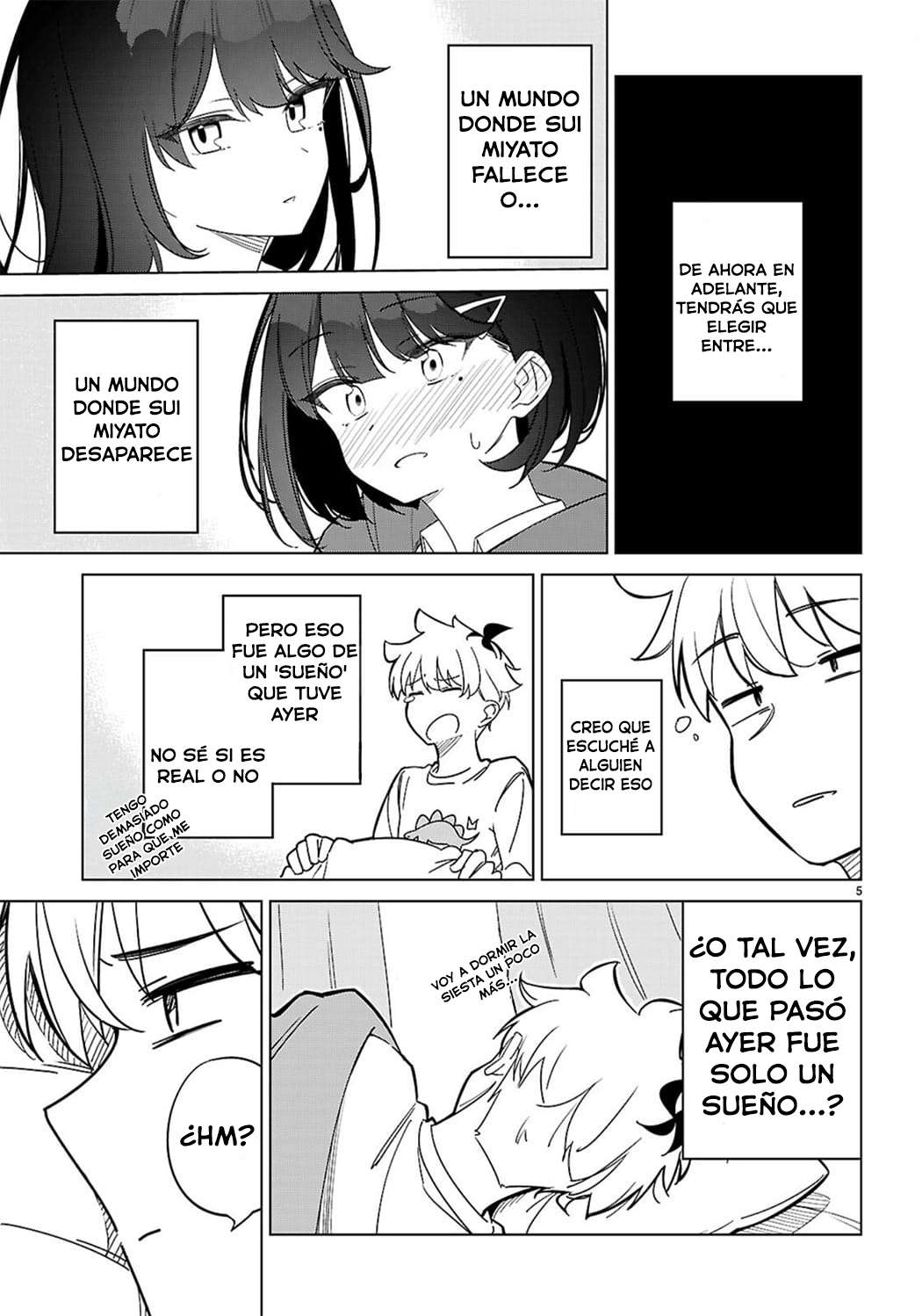 Yo del multiverso, ¿puedo enamorarme? Capítulo 2 - Página 6 en español