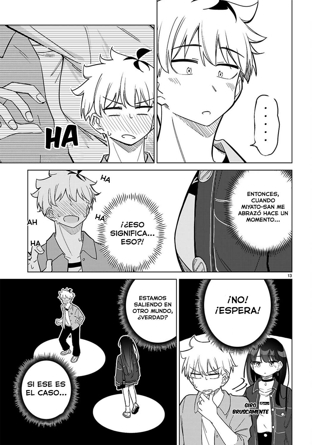 Yo del multiverso, ¿puedo enamorarme? Capítulo 3 - Página 14 en español