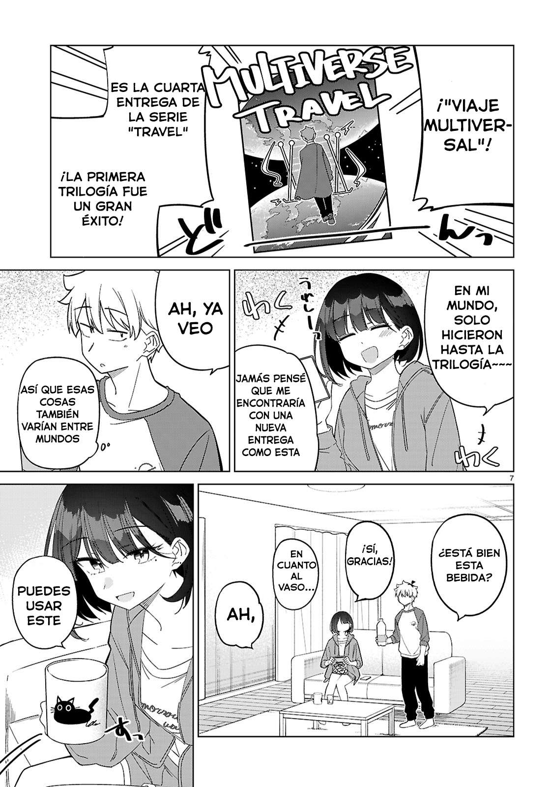 Yo del multiverso, ¿puedo enamorarme? Capítulo 5 - Página 8 en español