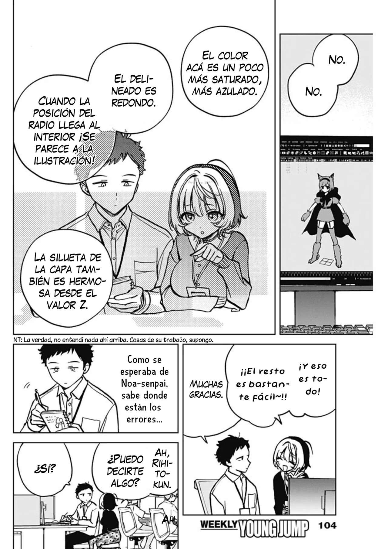 Noa-senpai wa Tomodachi Capítulo 3 - Página 5 en español