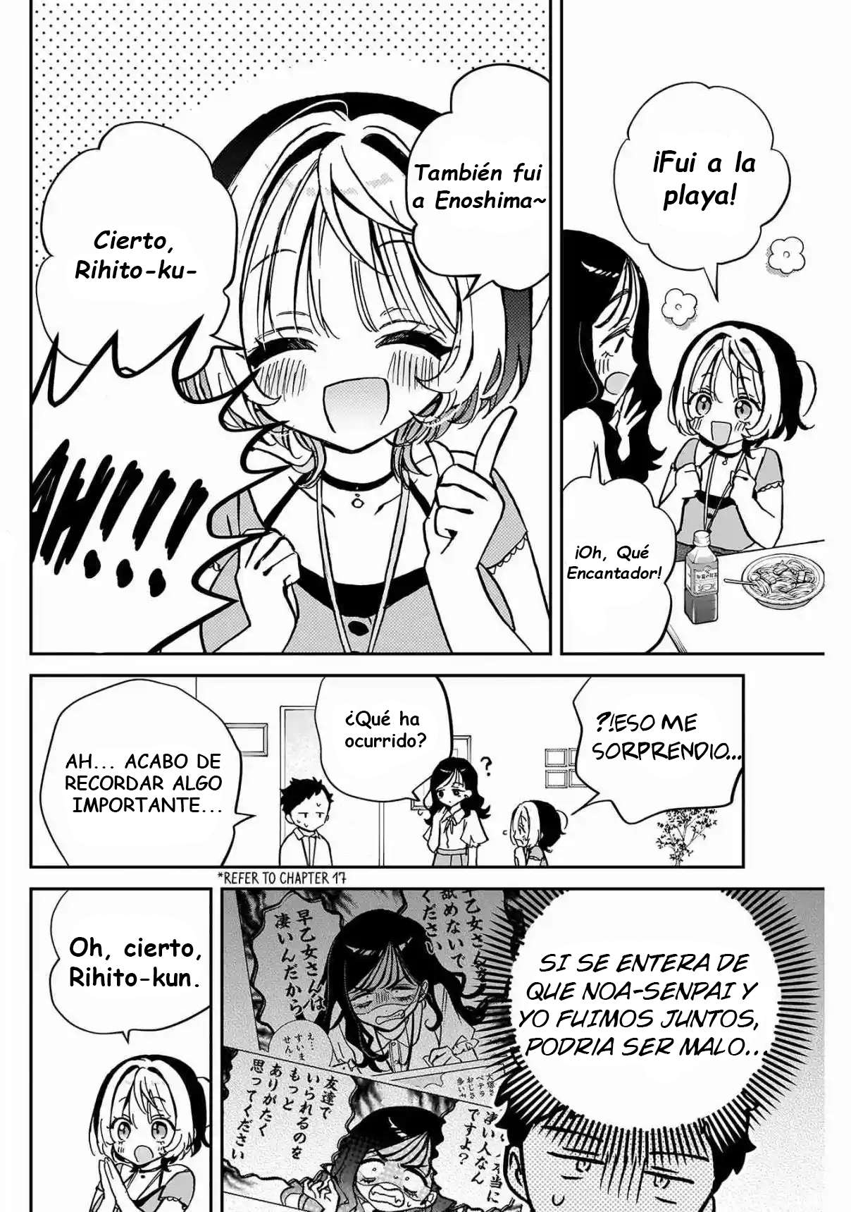 Noa-senpai wa Tomodachi Capítulo 39 - Página 8 en español