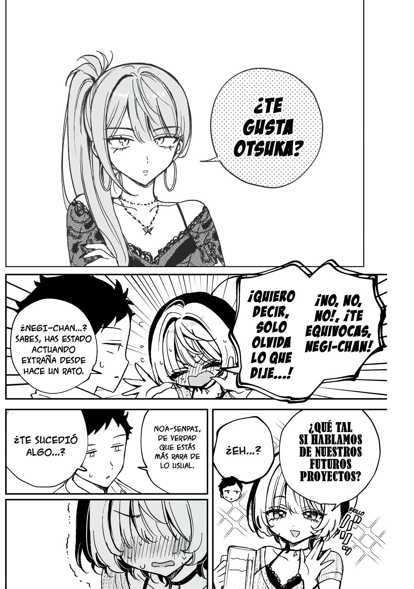 Noa-senpai wa Tomodachi Capítulo 49 - Página 17 en español