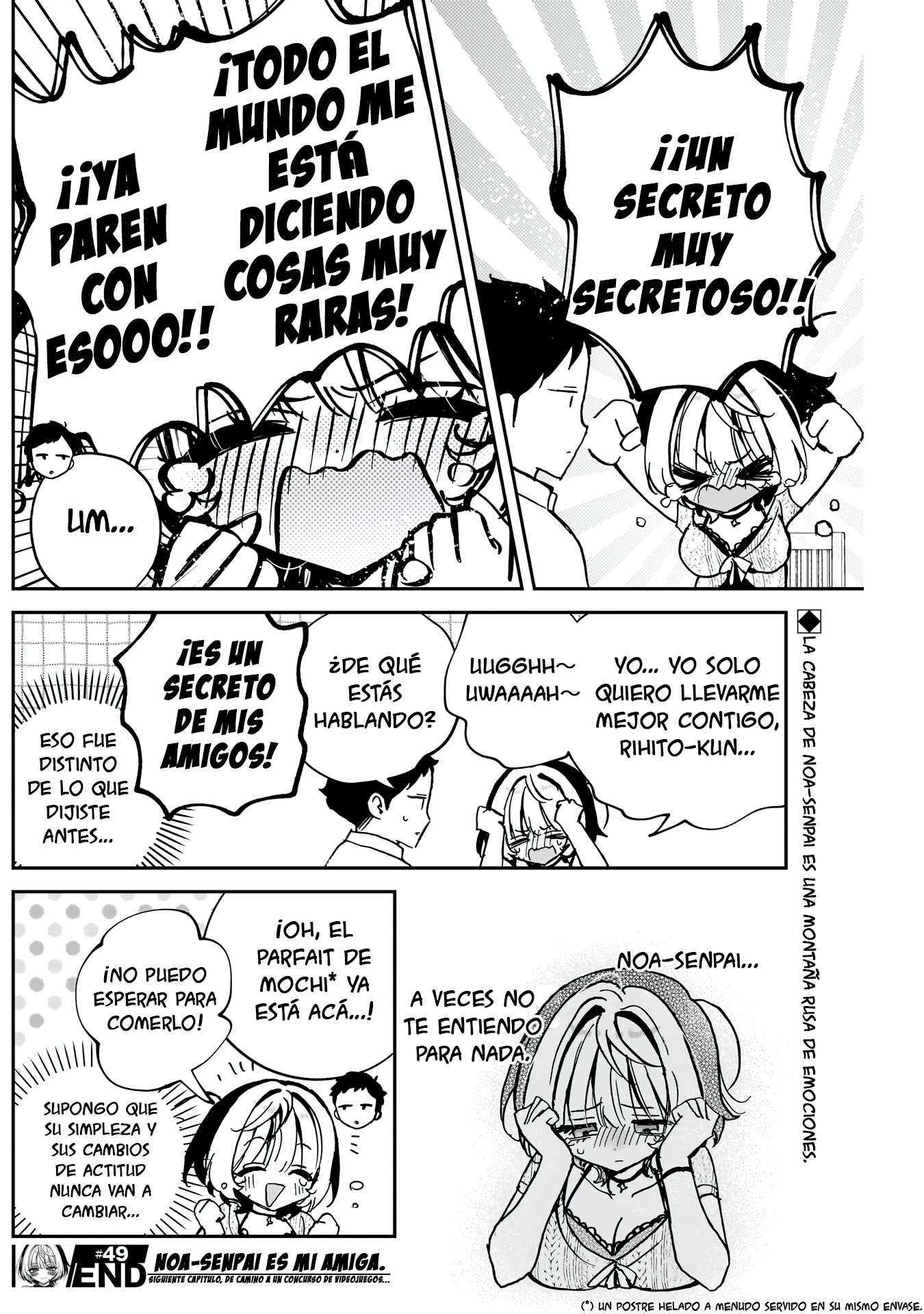 Noa-senpai wa Tomodachi Capítulo 49 - Página 19 en español